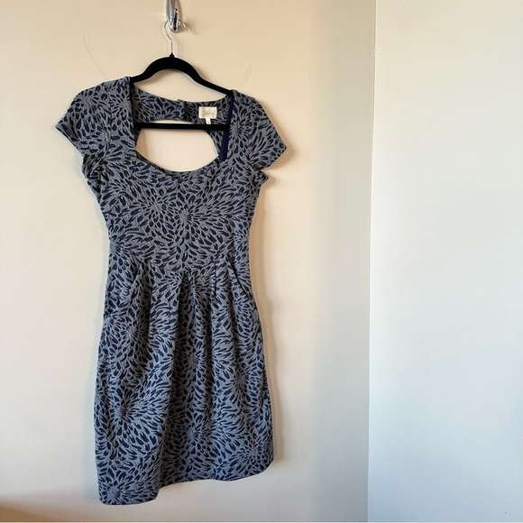 ANTHROPOLOGIE-CALEDONIA Keyhole Back Dress (Size:XS) - Picture 4 of 12